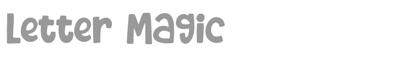 Letter Magic - Demo